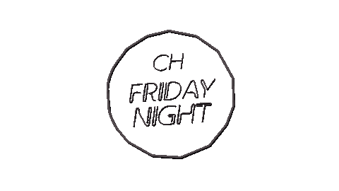 Night Friday Sticker by COMMON HEPATICA