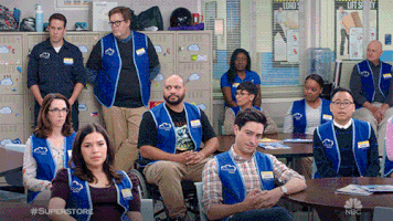 over it nbc GIF by Superstore