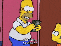 excited homer simpson GIF