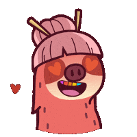 Heart Love Sticker by Sloooths