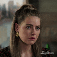 Shock What GIF by Neighbours (Official TV Show account)