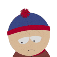 Sad Stan Marsh Sticker by South Park