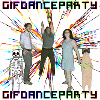 gif_dance_party gif dance party museum of the moving image gif elevator GIF