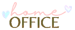 Home Office Love Sticker