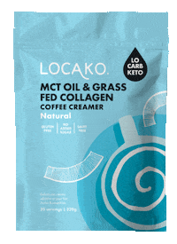 Locako coffee keto collagen bulletproof Sticker