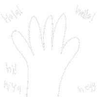 Wave Hello Sticker