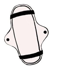 couchaffairs period menstruation hygiene periods Sticker