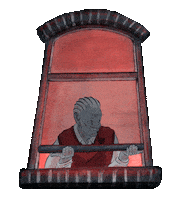 Short Film Window Sticker by YK Animation Studio
