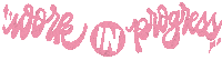 sissyartsy art work lettering lights Sticker