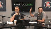 High Five Walk The Line GIF by Barstool Sports