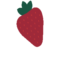 Owolovo malina owoce owoc truskawka Sticker