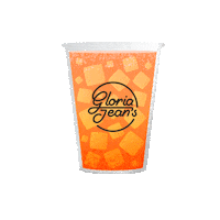 Gloria Jeans Fruit Sticker by Gloria Jean's Coffees USA