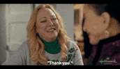 Holidazed Thank You GIF by Hallmark Channel