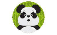 Panda Panda-Monium Sticker by Simon Kids