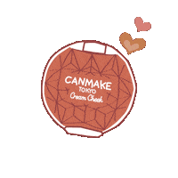 Makeup Cosmetics Sticker by CANMAKE TOKYO
