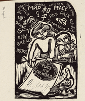 AruneshV girl india peace world GIF