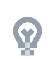 Icon Lightbulb Sticker by u+i interact