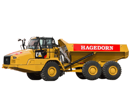Dumper Trecker Sticker by Hagedorn