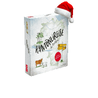 kantoenlireise schweiz quiz wandern brettspiel Sticker