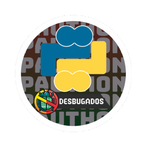 Desbugados giphyupload tech dev python Sticker