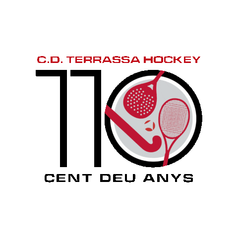 cdterrassa1910 hockey club tennis padel Sticker