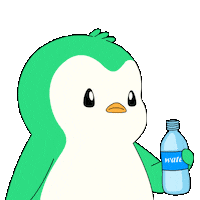 Scared Penguin Sticker by Abster