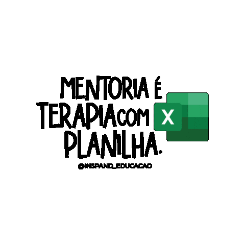 Mentor Excel Sticker by isat_educacao