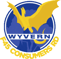 Wyvern Sticker by f45consumersrd