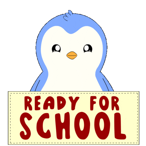 Learn Back To School Sticker by Pudgy Penguins
