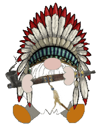 Native American Gnome Sticker