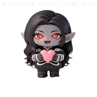 Daddys Girl Love Sticker