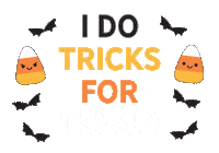 Trick Or Treat Happy Halloween Sticker by homesalivepets