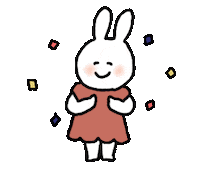 Rabbit 拍手 Sticker