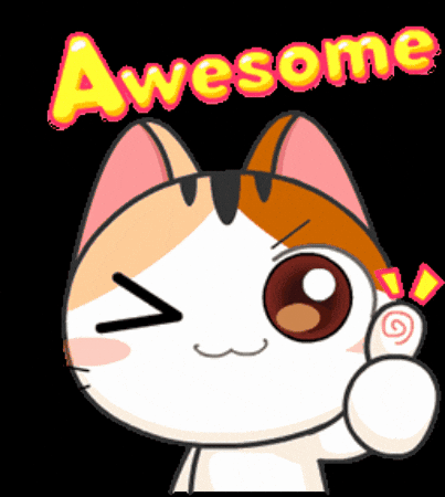 Cat Thumbs Up GIF