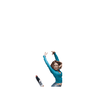 Jump Dancer Sticker by Ride Like a Girl Project