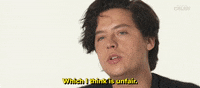 Cole Sprouse GIF by BuzzFeed