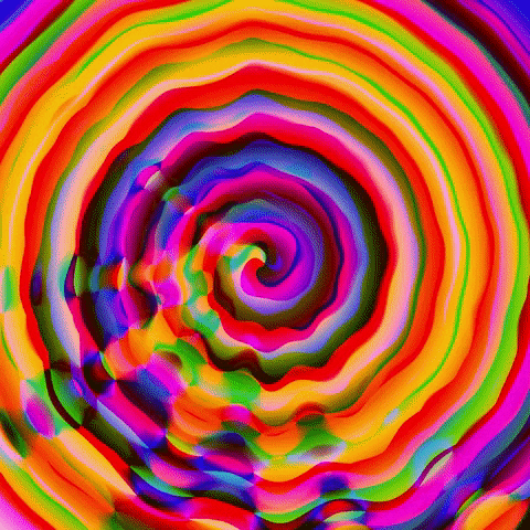Swirling Op Art GIF by Joe Winograd