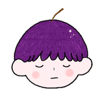yaruvu kawaii boy bored juice Sticker