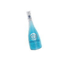 Hpnotiq blue bottle hypnotic iconic Sticker
