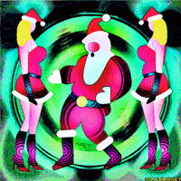 Santa Claus Yes GIF by PEEKASSO