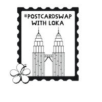 Postcard Snailmail Sticker by Loka Made