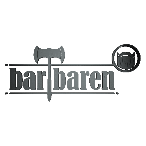 barTbaren style beard cap streetwear Sticker