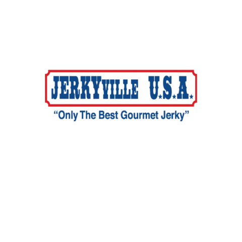 JerkyVilleUSA food snack meat beef Sticker