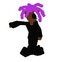 Happy Lil Uzi Vert Sticker by Christopher Pindling