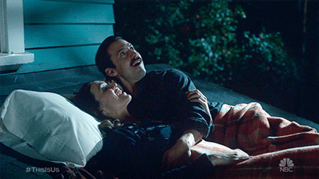 this is us star gazing GIF by NBC