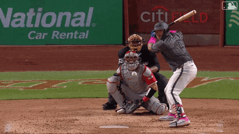 Home Run Baseball GIF by New York Mets