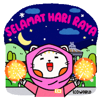 Happy Cat Sticker by Eco Spring  at Iskandar Malaysia