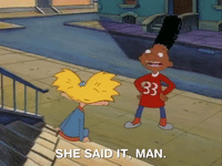 hey arnold nick splat GIF