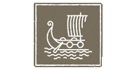 ringkobingskjernmuseum vikings viking bork wikinger Sticker