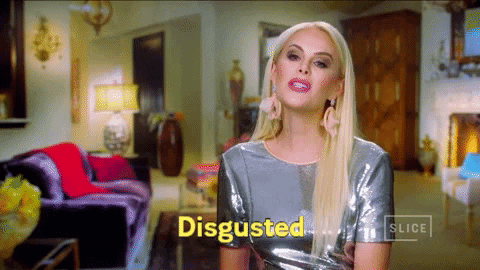 Disgusted Real Housewives GIF by Slice